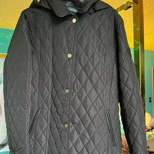 Lightweight puffer coat